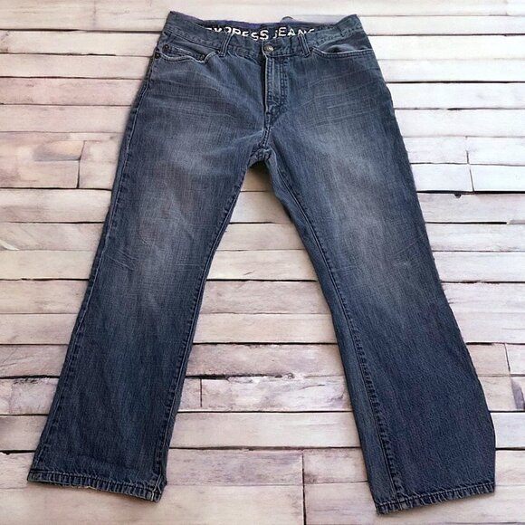 Express Kingston Classic Fit Bootcut Jeans Men’s Size 34x30 - Picture 1 of 9